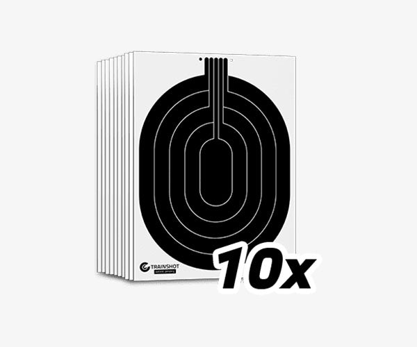 PRECISION TARGET 10 PCS PACKAGE – TrainshotUSA
